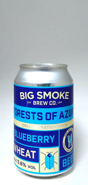 Big Smoke Forests of Azure Blueberry Wheat Beer