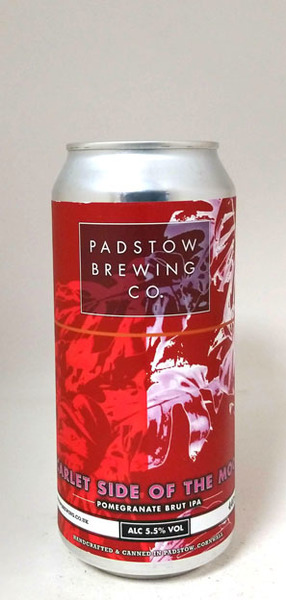 Padstow Brewing Scarlet Side of the Moon Brut IPA