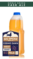 Big Smoke Cosmic Dawn Cask Ale, 2 Pint Container