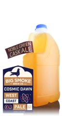 Big Smoke Cosmic Dawn Cask Ale, 4 Pint Container