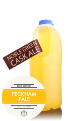 Brick Brewery Peckham Pale Cask Ale, 2 Pint Container