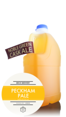 Brick Brewery Peckham Pale Cask Ale, 4 Pint Container