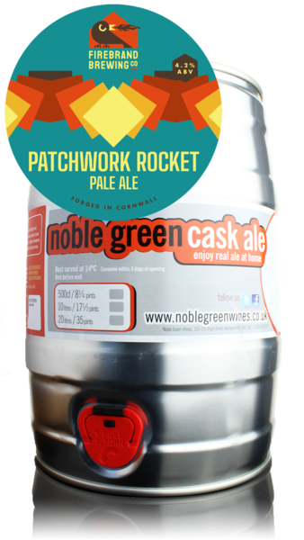 Firebrand Patchwork Rocket Pale Ale - 5 Ltr Mini Keg