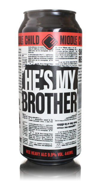 Middle Child Brewing He's My Brother Wee Heavy