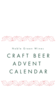 Craft beer advent calendar product image