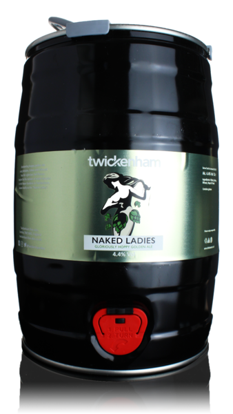 Twickenham Naked Ladies 5 Litre Mini Keg