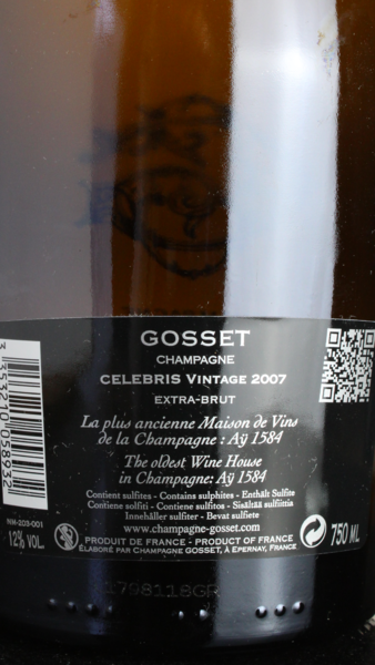 Gosset Celebris Vintage Extra Brut 2007 - Noble Green