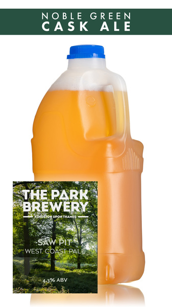 Park Brewery Saw Pit West Coast Pale - 4 Pint Container