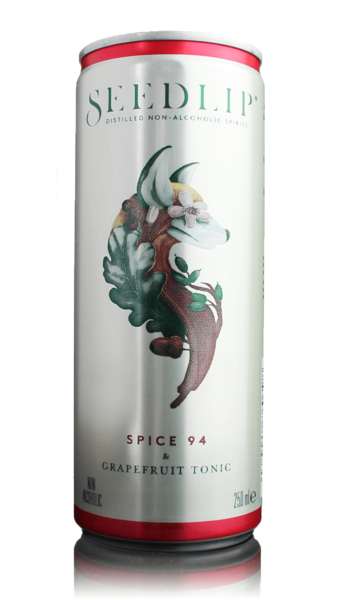 Seedlip Spice and Grapefruit Tonic 25cl Can
