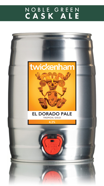 Twickenham El Dorado Pale - 5 Ltr Mini Keg