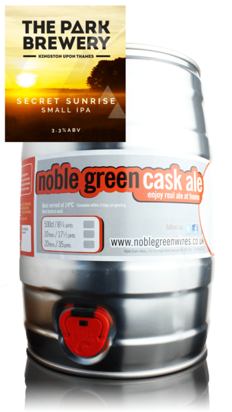 Park Brewery Secret Sunrise Hazy IPA - 5 Ltr Mini Keg