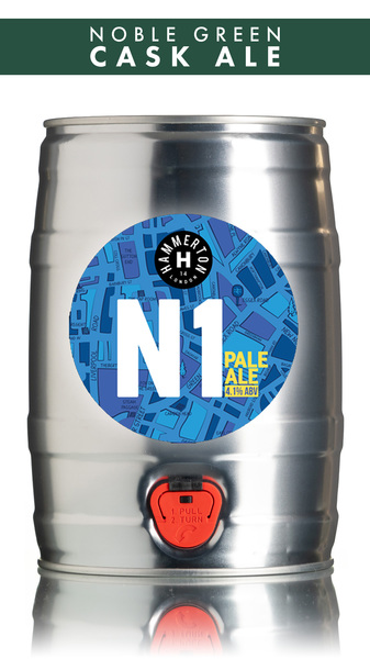 Hammerton Brewery N1 Pale Ale - 5 Ltr Mini Keg