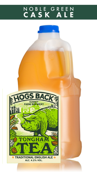 Hogs Back Brewery TEA, 4 Pint Container