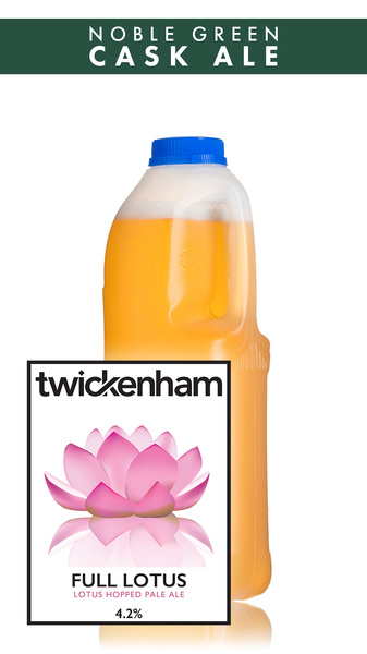 Twickenham Full Lotus Pale Ale - 2 Pint Container