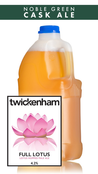 Twickenham Full Lotus Pale Ale - 4 Pint Container
