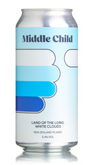 Middle Child Land of the Long White Clouds NZ Pilsner