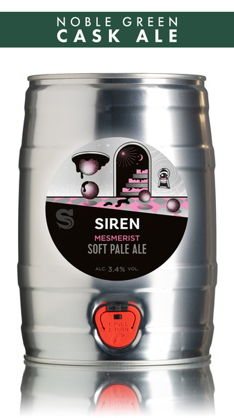 Siren Mesmerist Soft Pale Ale - 5 Ltr Mini Keg