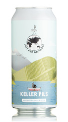 Lost & Grounded Keller Pils Hop Bitter Lager Beer