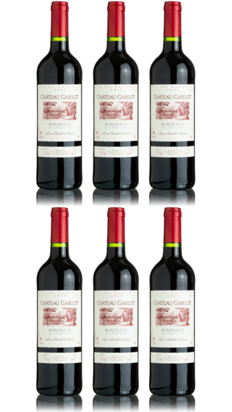 Chateau Gabelot Bordeaux Rouge 2020 6 Pack