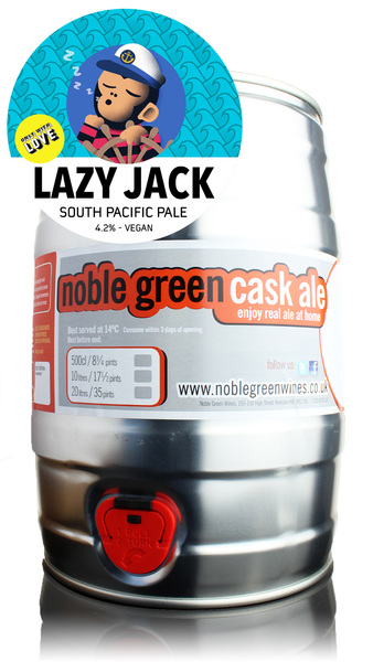 Only with Love Brewing Lazy Jack South Pacific Pale - 5 Ltr Mini Keg