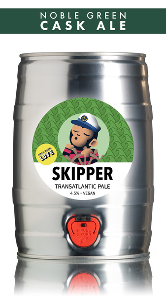 Only with Love Brewing Skipper Transatlantic Pale - 5 Ltr Mini Keg