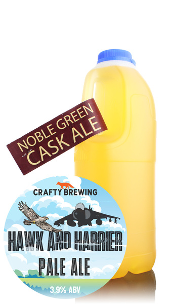 Crafty Brewing Hawk & Harrier Pale Ale - 2 Pint Container