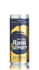 Hampton Court Spirits The Father Rum & Ginger Ale Can