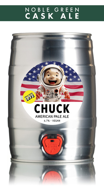 Only with Love Brewing Chuck American Pale Ale - 5 Ltr Mini Keg