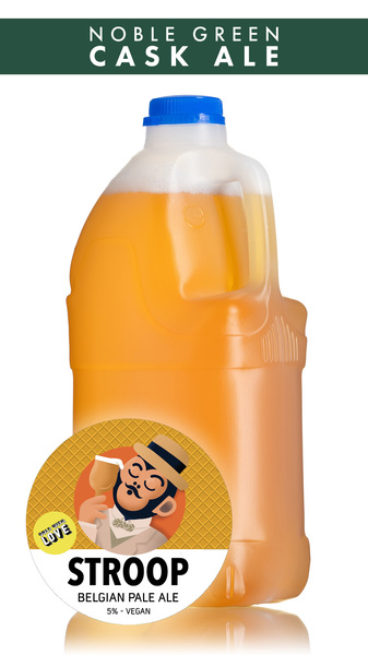 Only with Love Brewing Stroop Belgian Ale - 4 Pint Container