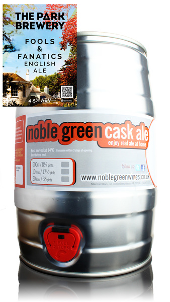Park Brewery Fools & Fanatics English Ale - 5 Ltr Mini Keg