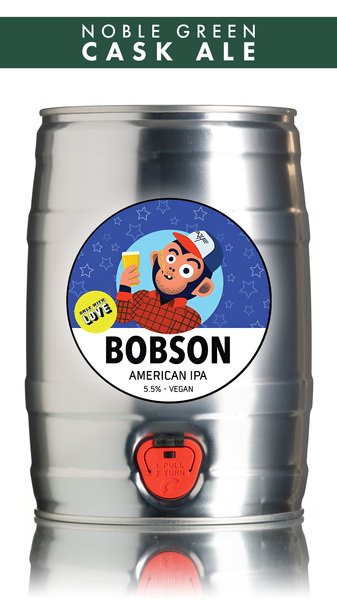 Only with Love Brewing Bobson American IPA - 5 Ltr Mini Keg