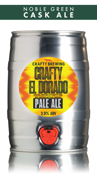 Crafty Brewing Crafty El Dorado Pale Ale - 5 Ltr Mini Keg