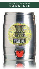 Crafty Brewing Yuzu Tipple IPA - 5 Ltr Mini Keg