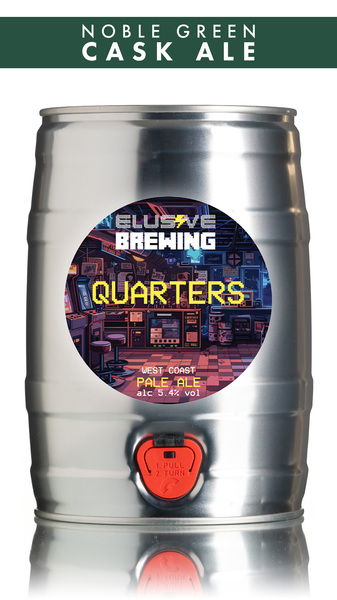 Elusive Brewing Quarters Mosaic West Coast Pale - 5 Ltr Mini Keg