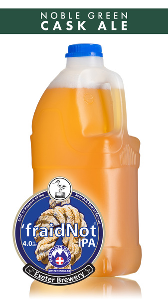 Exeter 'fraid Not IPA - 4 Pint Container