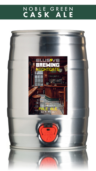 Elusive Brewing Nightgate Pale Ale - 5 Ltr Mini Keg