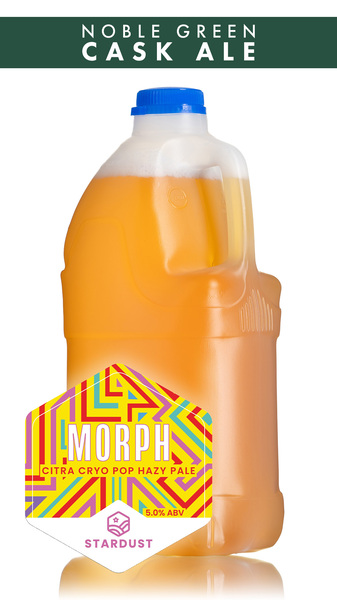 Stardust Morph Citra Cyro Pop Hazy Pale - 4 Pint Container