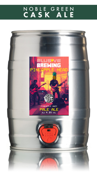 Elusive Brewing Pineapple Head Pale Ale - 5 Ltr Mini Keg