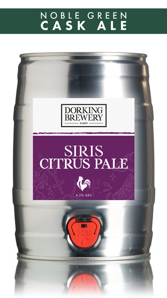 Dorking Siris Citrus Pale Ale - 5 Ltr Mini Keg