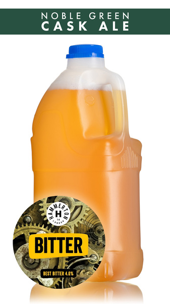 Hammerton Brewery Bitter - 4 Pint Container