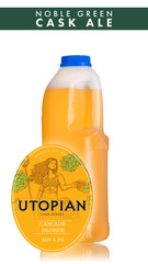Utopian Brewing Cascade Blonde - 2 Pint Container