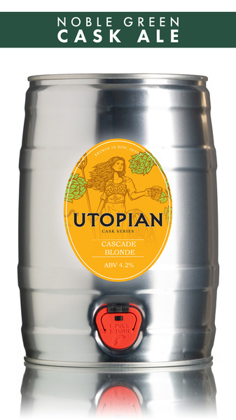 Utopian Brewing Cascade Blonde - 5 Ltr Mini Keg