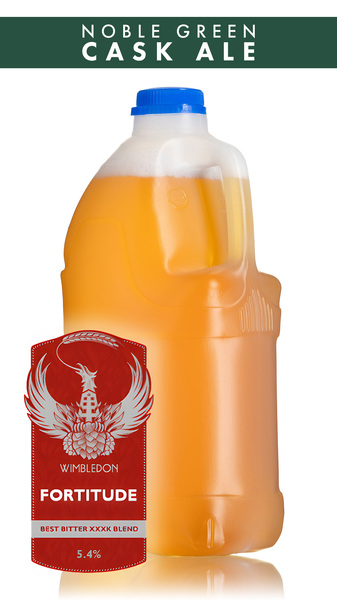 Wimbledon Fortitude Blended Bitter - 4 Pint Container
