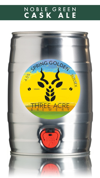 Three Acre Brewery Spring Golden - 5 Ltr Mini Keg