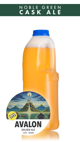 Only with Love Brewing Avalon Golden Ale - 2 Pint Container