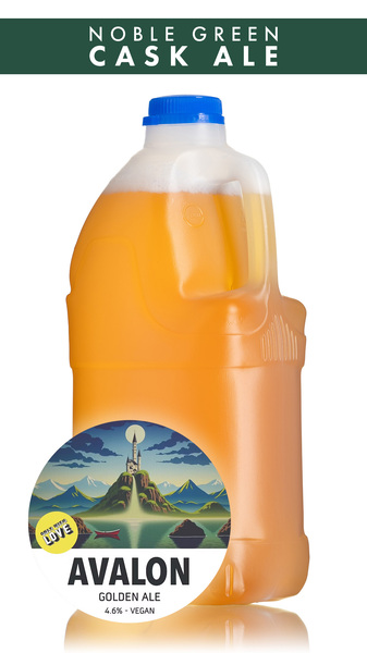 Only with Love Brewing Avalon Golden Ale - 4 Pint Container