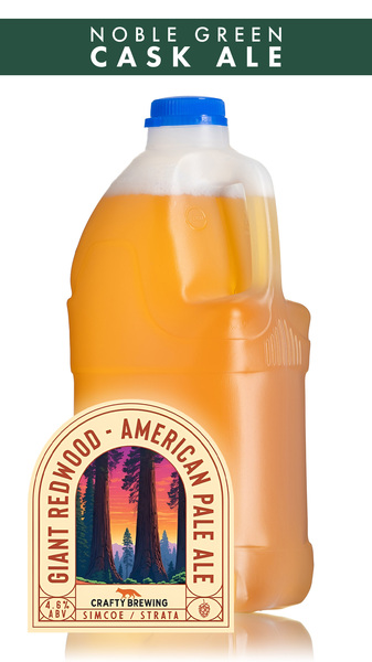 Crafty Brewing Giant Redwood - 4 Pint Container