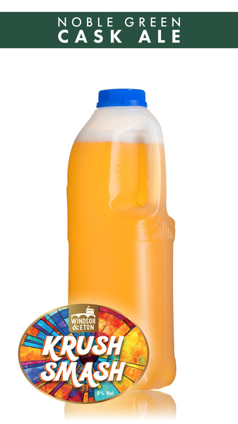 Windsor & Eton Krush Smash Golden Ale - 2 Pint Container