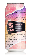 Siren Paloma Gose Grapefruit and Lime Sour