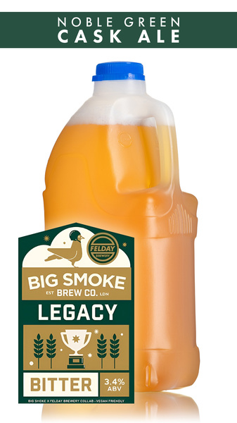 Big Smoke Legacy Bitter - 4 Pint Container